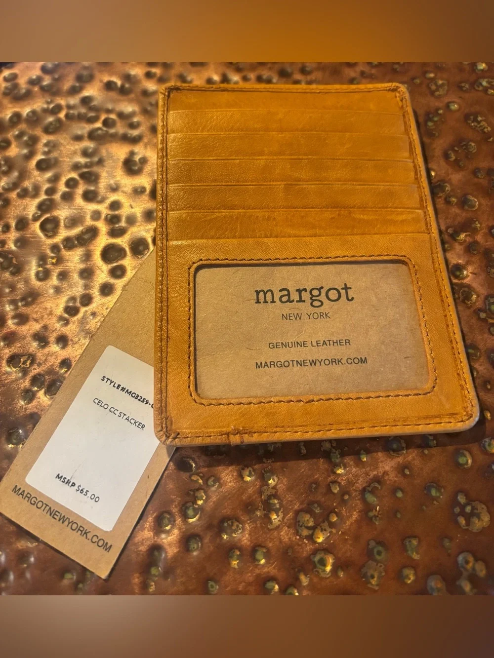 Margot New York Celo CC Stacker card case